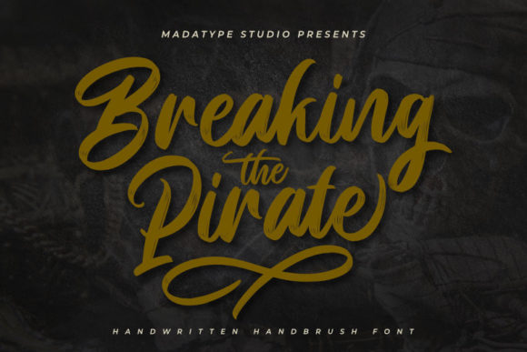Breaking Pirate: Elevating Your Design with Sophisticated Script Typography