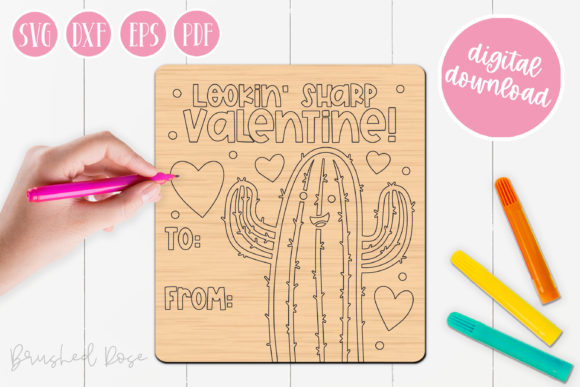 Crafting Memorable Valentine’s Day Gifts with the Lookin Sharp Valentine Glowforge Laser Design