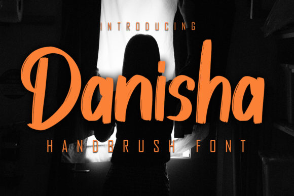 Danisha: The Playful Brushed Display Font