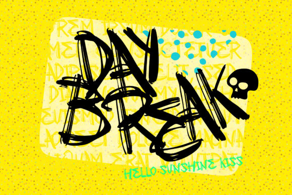 Day Break: Bold Brushed Lettering for Creative Impact