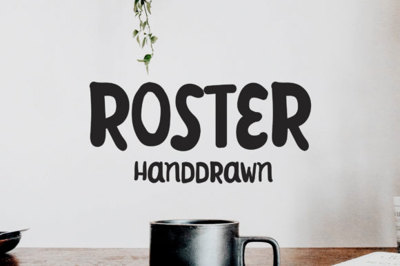 Discovering Roster: The Cute Handwritten Font for Modern Creativity