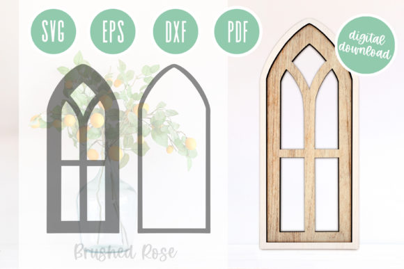 Evaluating the Farmhouse Window Laser Cut File Vintage for Precision Crafting