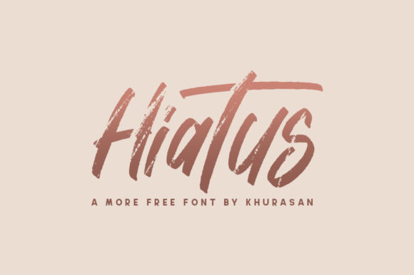 Hiatus: Integrating Modern Brush Typography into Your Creative Workflow