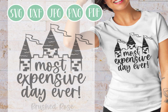 Most Expensive Day Ever Castle SVG