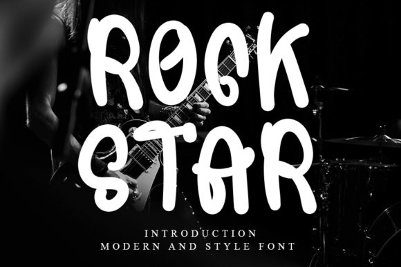 Rock Star: Integrating a Quirky Paint-Brushed Display Font into Modern Design Workflows