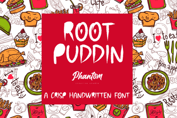 Root Puddin: A Quirky Brushed Display Font