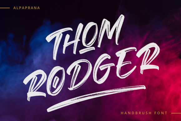 Thom Rodger: Elevating Urban Design with Confident Brush Typography